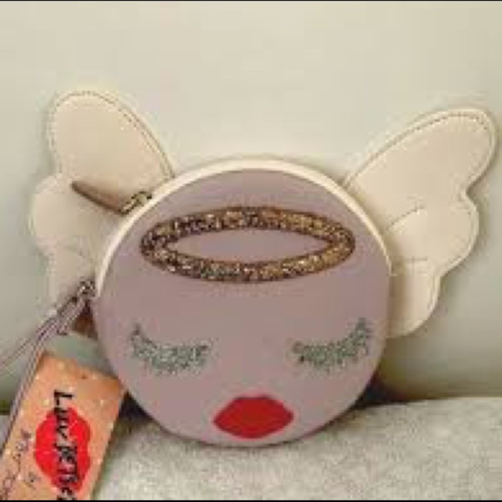 4/$30😇Authentic “Betsey Johnson”Angel coin Purse